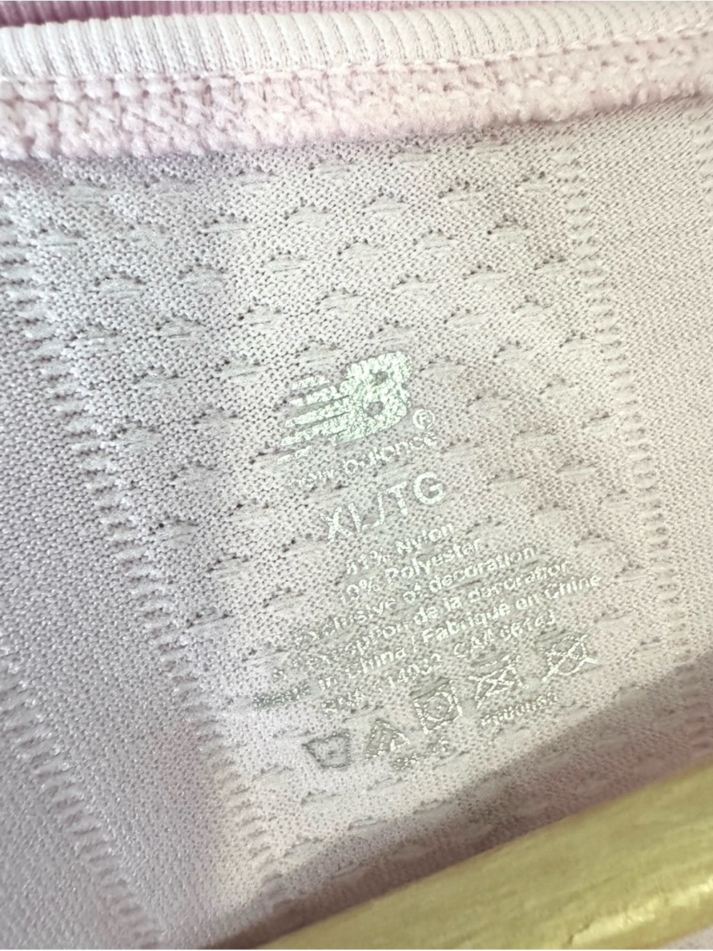 NWT New Balance 1/4 Zip Athletic Pullover Pink XL Running Golf Tennis Workout - Picture 5 of 11